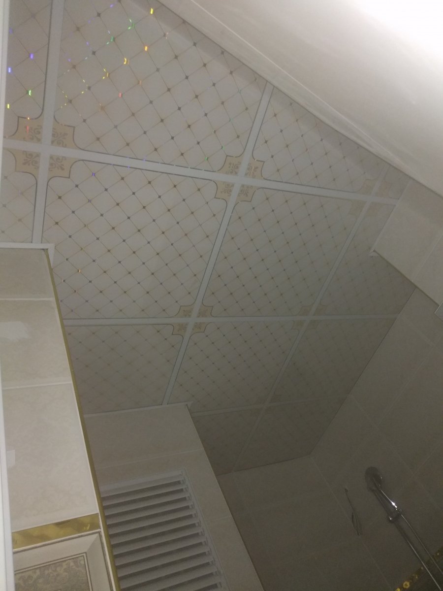 Banyo WC pvc tavan Mersin Asma Tavan Ustası 0505 0608692